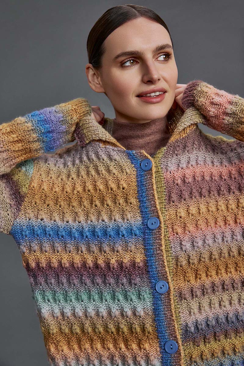 Strickset Jacke Aus Harmony Von Lang Yarns 3 Strickset Jacke Aus Harmony Von Lang Yarns – Bild 3