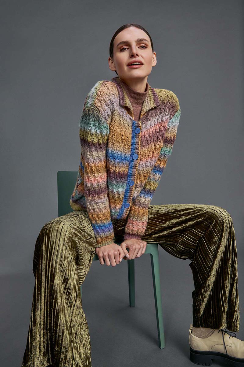 Strickset Jacke Aus Harmony Von Lang Yarns 1 Strickset Jacke Aus Harmony Von Lang Yarns