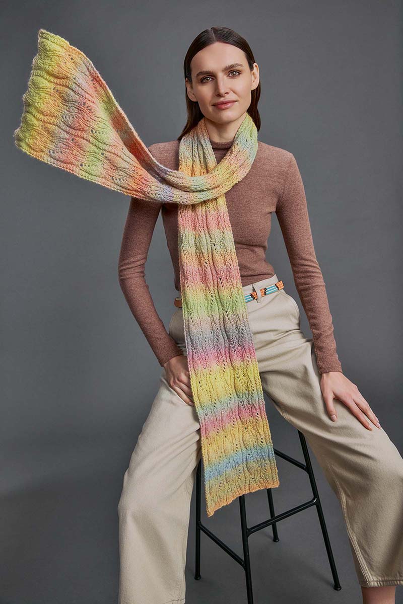 Strickset Schal Aus Harmony Von Lang Yarns 2 Strickset Schal Aus Harmony Von Lang Yarns – Bild 2