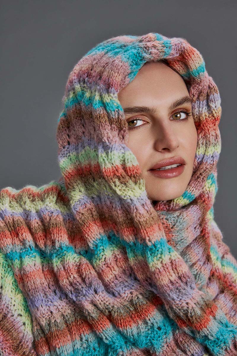 Strickset Tuch Aus Harmony Von Lang Yarns 3 Strickset Tuch Aus Harmony Von Lang Yarns – Bild 3