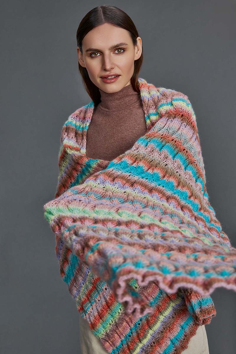 Strickset Tuch Aus Harmony Von Lang Yarns 1 Strickset Tuch Aus Harmony Von Lang Yarns