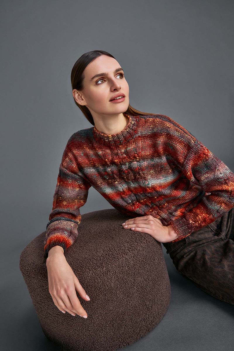 Strickset Pullover Aus Magnolia Von Lang Yarns 3 Strickset Pullover Aus Magnolia Von Lang Yarns – Bild 3