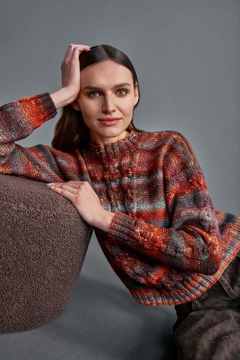 Strickset Pullover Aus Magnolia Von Lang Yarns 1 Strickset Pullover Aus Magnolia Von Lang Yarns