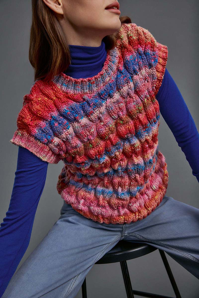 Strickset Pullunder Aus Magnolia Von Lang Yarns 2 Strickset Pullunder Aus Magnolia Von Lang Yarns – Bild 2