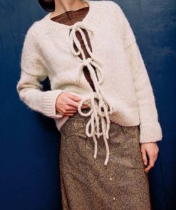 Strickset Kurze Jacke Top Down Aus Baby Lama Von Lang Yarns 3 Strickset Kurze Jacke Top Down Aus Baby Lama Von Lang Yarns – Bild 2