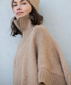 Strickset Poncho Mit Rippenmuster Aus Winter Softness Von Lana Grossa 3 Strickset Poncho Mit Rippenmuster Aus Winter Softness Von Lana Grossa – Bild 2