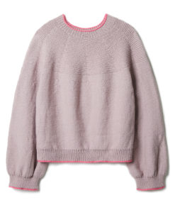Strickset Top Down Pullover Mit Passe Aus Cool Wool Big Mélange Von Lana Grossa 4 Strickset Top Down Pullover Mit Passe Aus Cool Wool Big Mélange Von Lana Grossa – Bild 2
