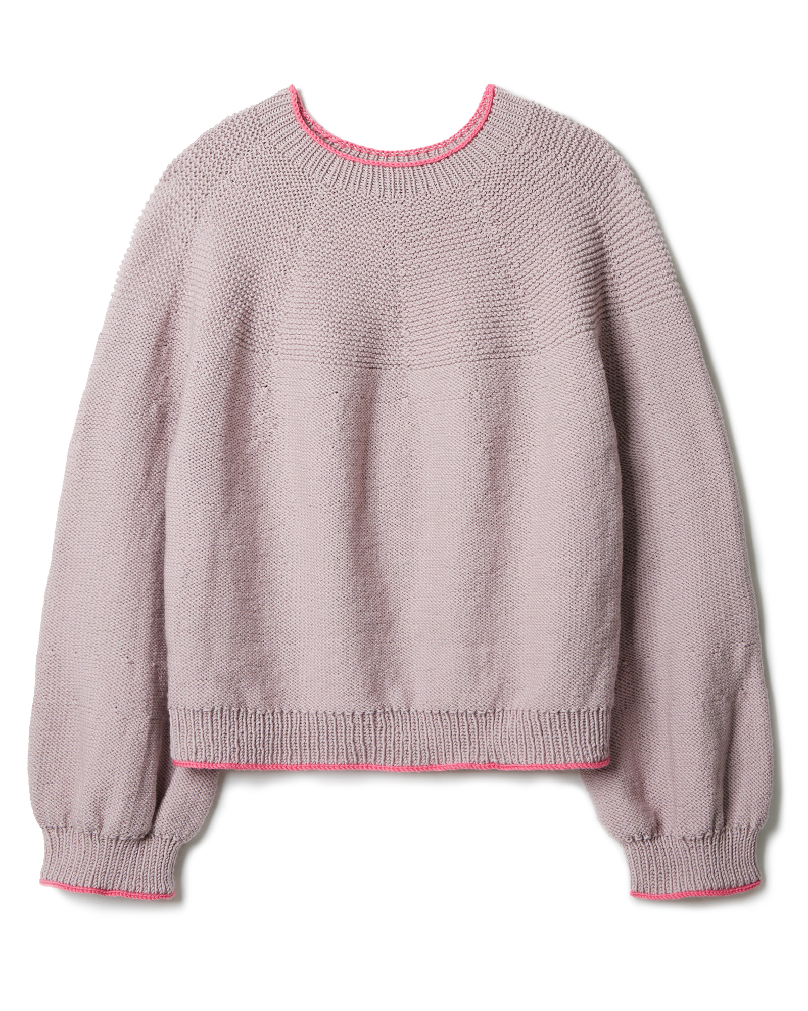Strickset Top Down Pullover Mit Passe Aus Cool Wool Big Mélange Von Lana Grossa 2 Strickset Top Down Pullover Mit Passe Aus Cool Wool Big Mélange Von Lana Grossa – Bild 2