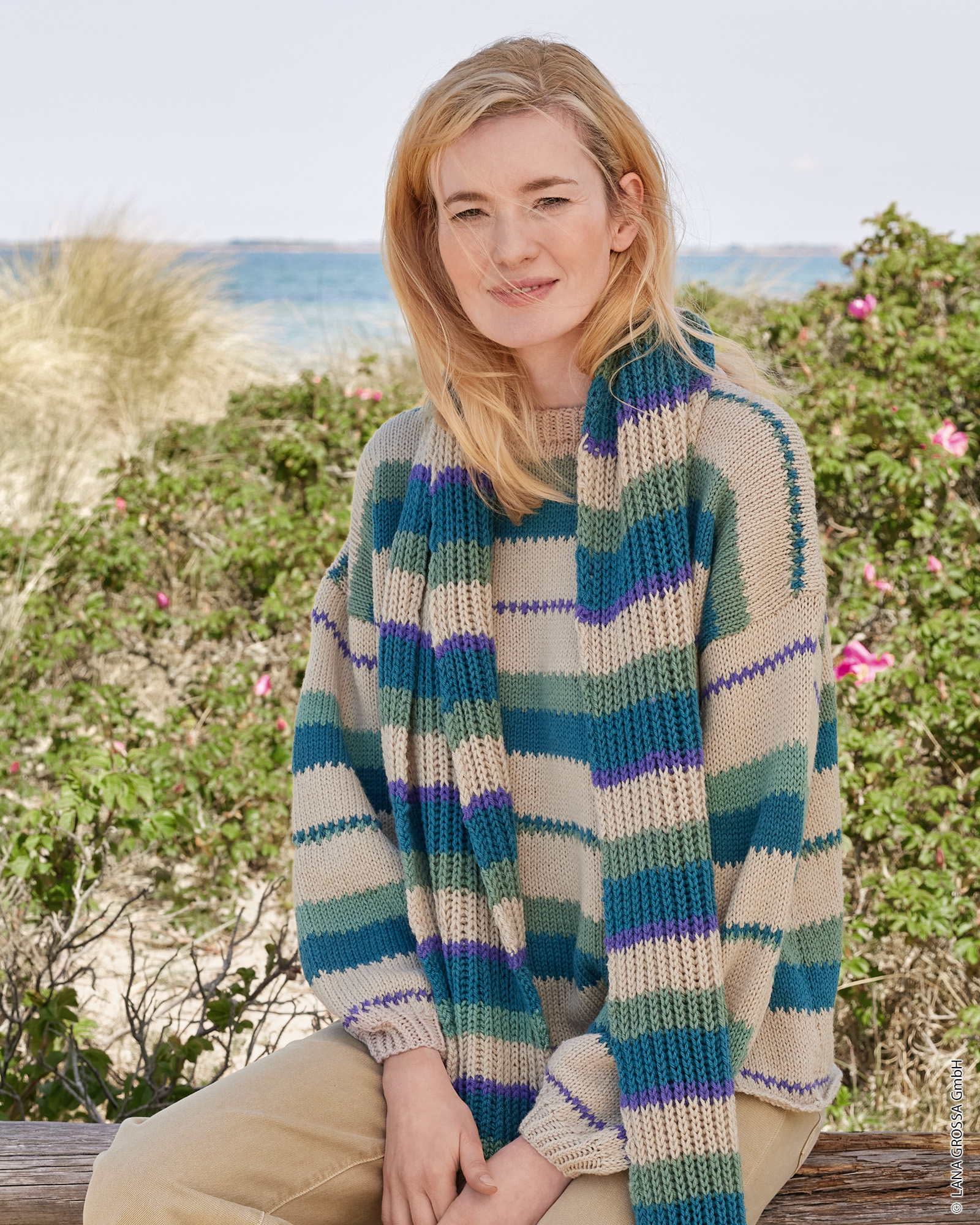 Strickset Oversize-Pullover Aus Merino Uno Von Lana Grossa 1 Strickset Oversize-Pullover Aus Merino Uno Von Lana Grossa