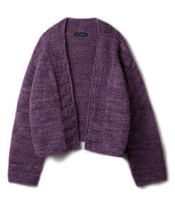 Strickset Top Down Kurzjacke Aus Vintage Superchunky Von Lana Grossa – Bild 2