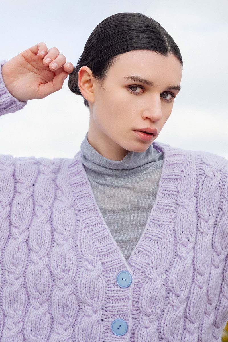 Strickset Jacke Aus Promise Von Lang Yarns 2 Strickset Jacke Aus Promise Von Lang Yarns – Bild 2