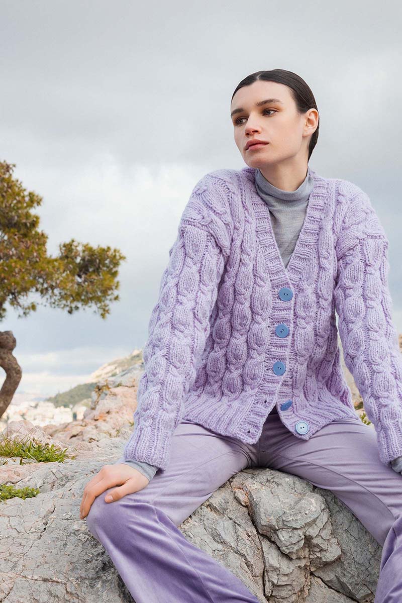 Strickset Jacke Aus Promise Von Lang Yarns 1 Strickset Jacke Aus Promise Von Lang Yarns