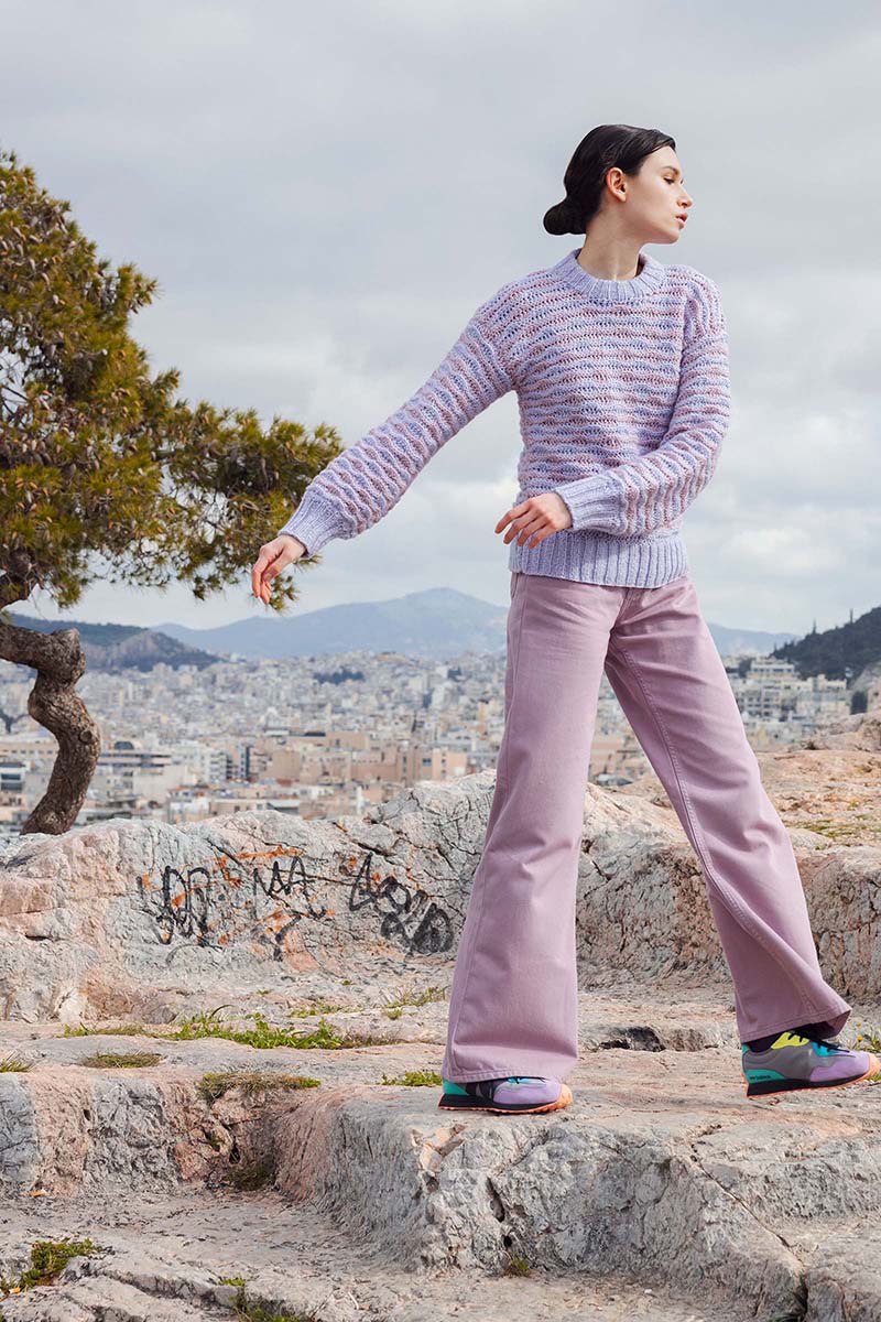 Strickset Pullover Aus Memory Von Lang Yarns 1 Strickset Pullover Aus Memory Von Lang Yarns