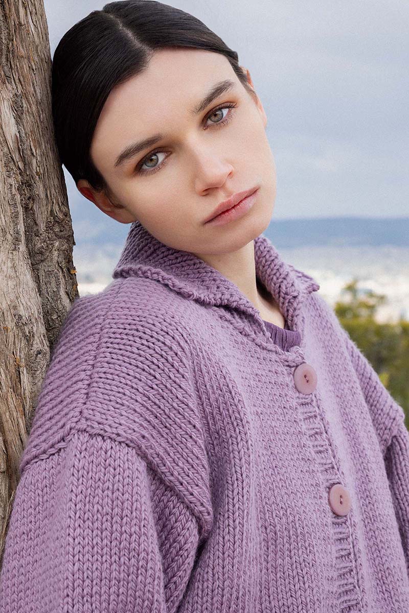 Strickset Jacke Aus Glory Von Lang Yarns 2 Strickset Jacke Aus Glory Von Lang Yarns – Bild 2