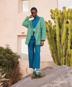 Strickset Jacke aus Glamour von Lang Yarns