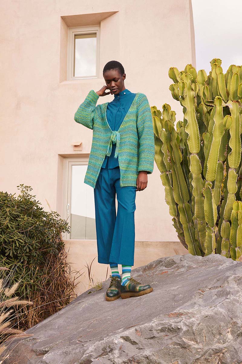 Strickset Jacke Aus Glamour Von Lang Yarns 1 Strickset Jacke Aus Glamour Von Lang Yarns