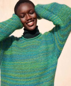 Strickset Pullover Aus Glamour Von Lang Yarns 6 Strickset Pullover Aus Glamour Von Lang Yarns – Bild 3