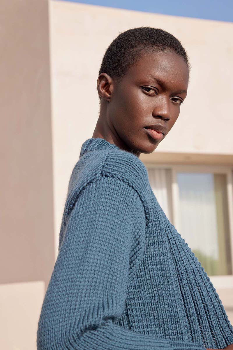 Strickset Jacke Aus Glory Von Lang Yarns 2 Strickset Jacke Aus Glory Von Lang Yarns – Bild 2