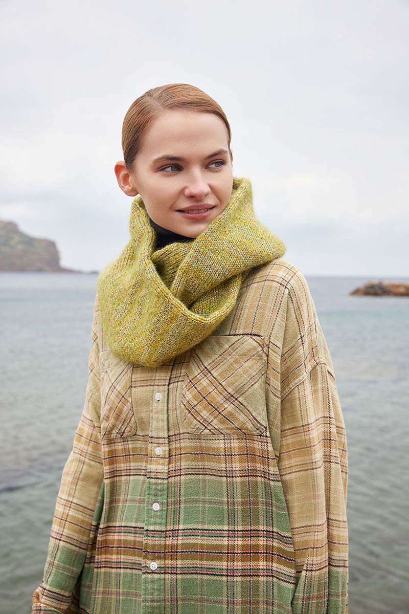 Strickset Schal Aus Glamour Von Lang Yarns 1 Strickset Schal Aus Glamour Von Lang Yarns