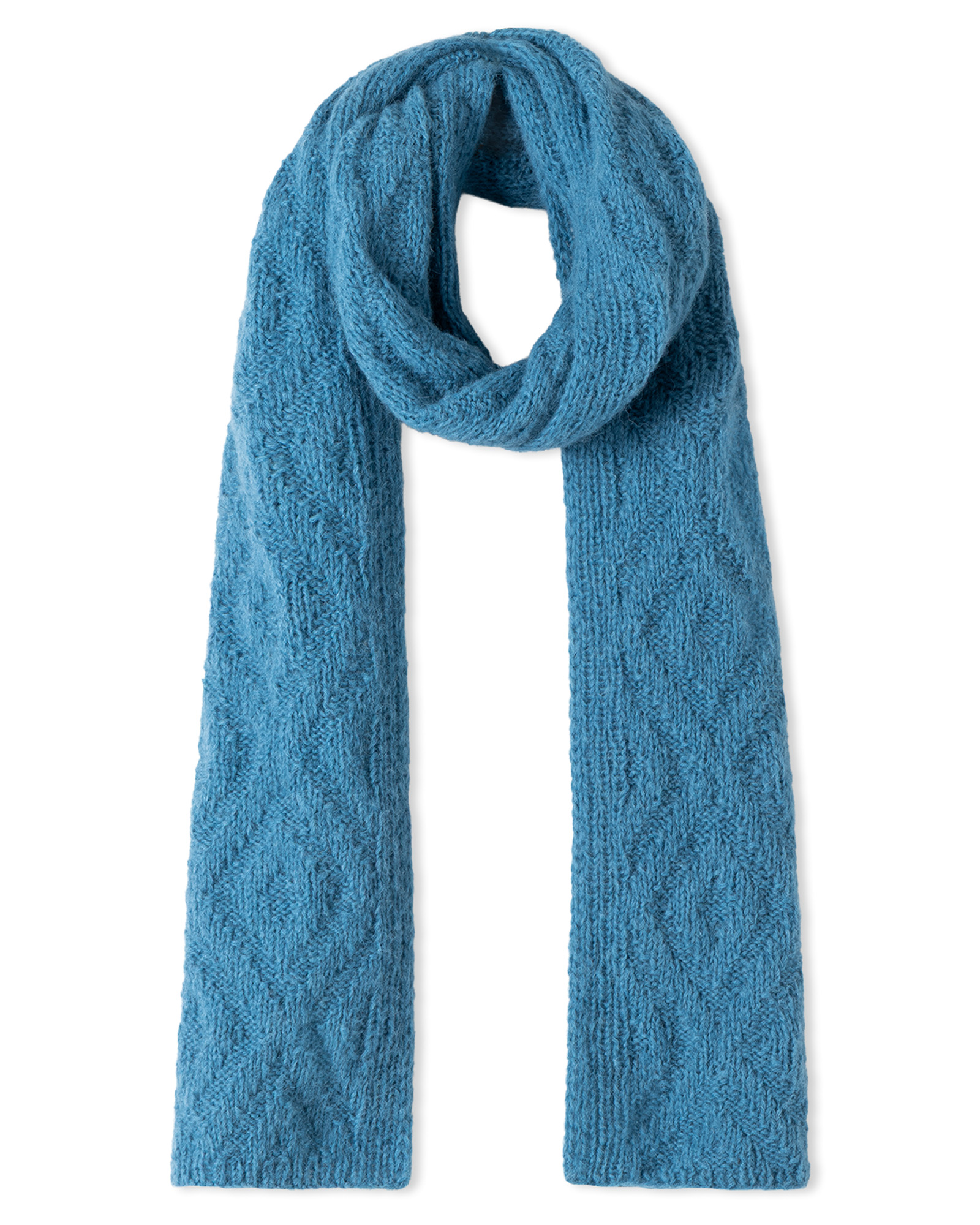 Strickset Schal Im Rautenmuster Aus Nebbia Von Lana Grossa 2 Strickset Schal Im Rautenmuster Aus Nebbia Von Lana Grossa – Bild 2