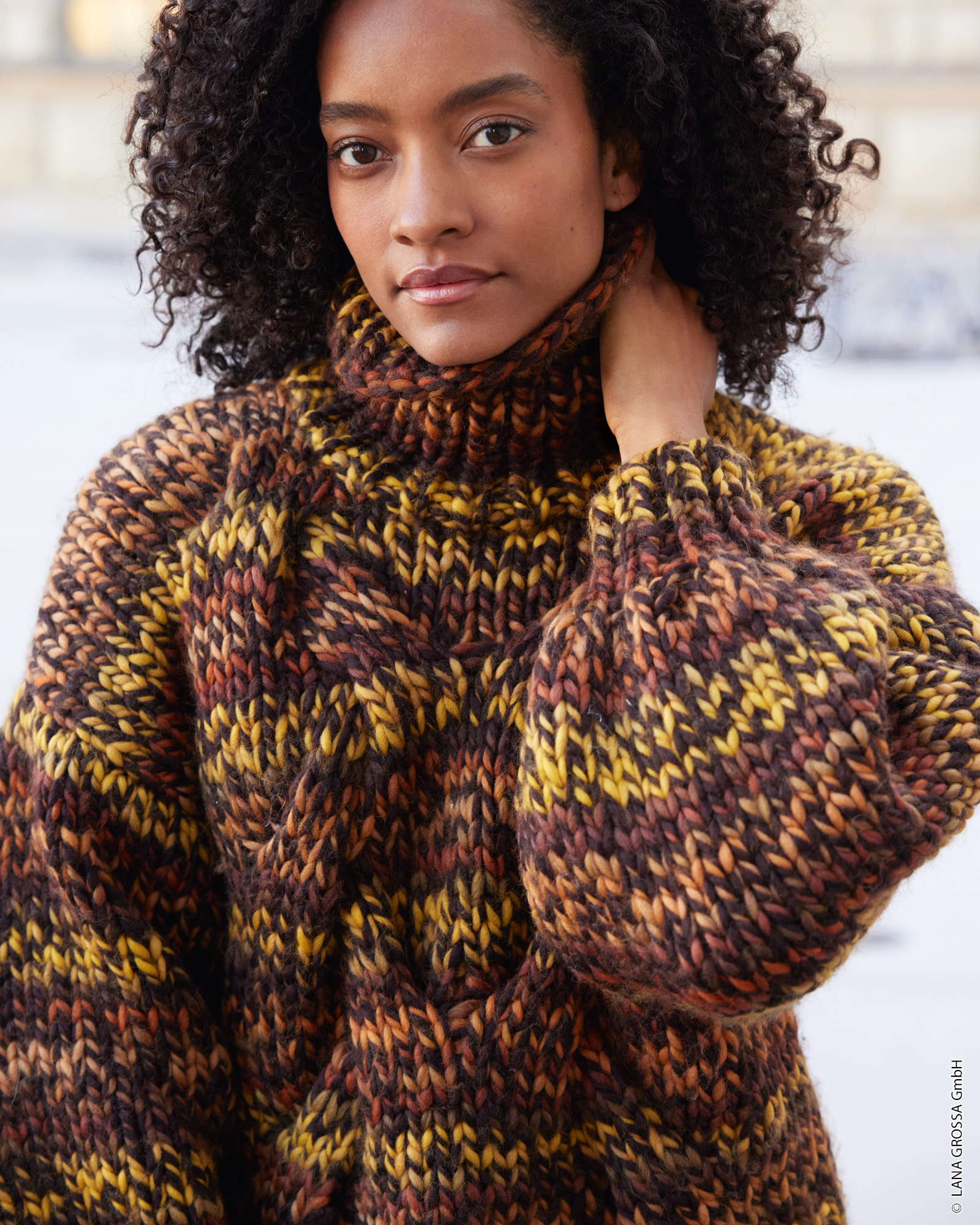 Strickset Pullover Mit Zopfmuster Aus Dolce Von Lana Grossa 3 Strickset Pullover Mit Zopfmuster Aus Dolce Von Lana Grossa – Bild 3