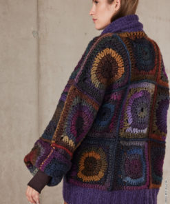 Strickset Jacke Mit Grannys Aus Bomba Und Alpaca Air Ii Von Lana Grossa – Bild 3