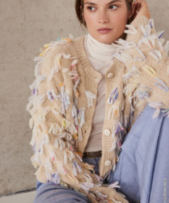 Strickset Jacke Mit Fransen Aus Brigitte No. 2 Und Cassata Von Lana Grossa – Bild 3
