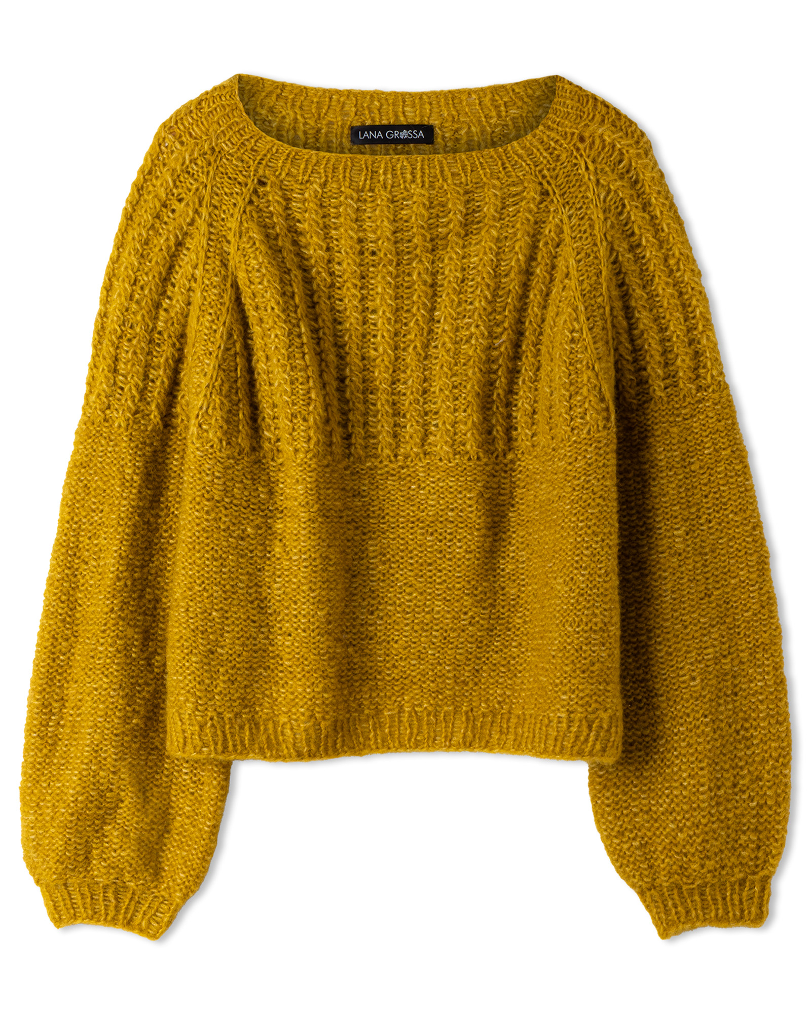Strickset Top-Down Raglansweater Aus Alpaca Air Ii Von Lana Grossa 2 Strickset Top-Down Raglansweater Aus Alpaca Air Ii Von Lana Grossa – Bild 2