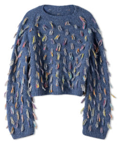 Strickset Pullover Mit Fransenmuster Aus Brigitte No. 2 Und Cassata Von Lana Grossa 4 Strickset Pullover Mit Fransenmuster Aus Brigitte No. 2 Und Cassata Von Lana Grossa – Bild 2