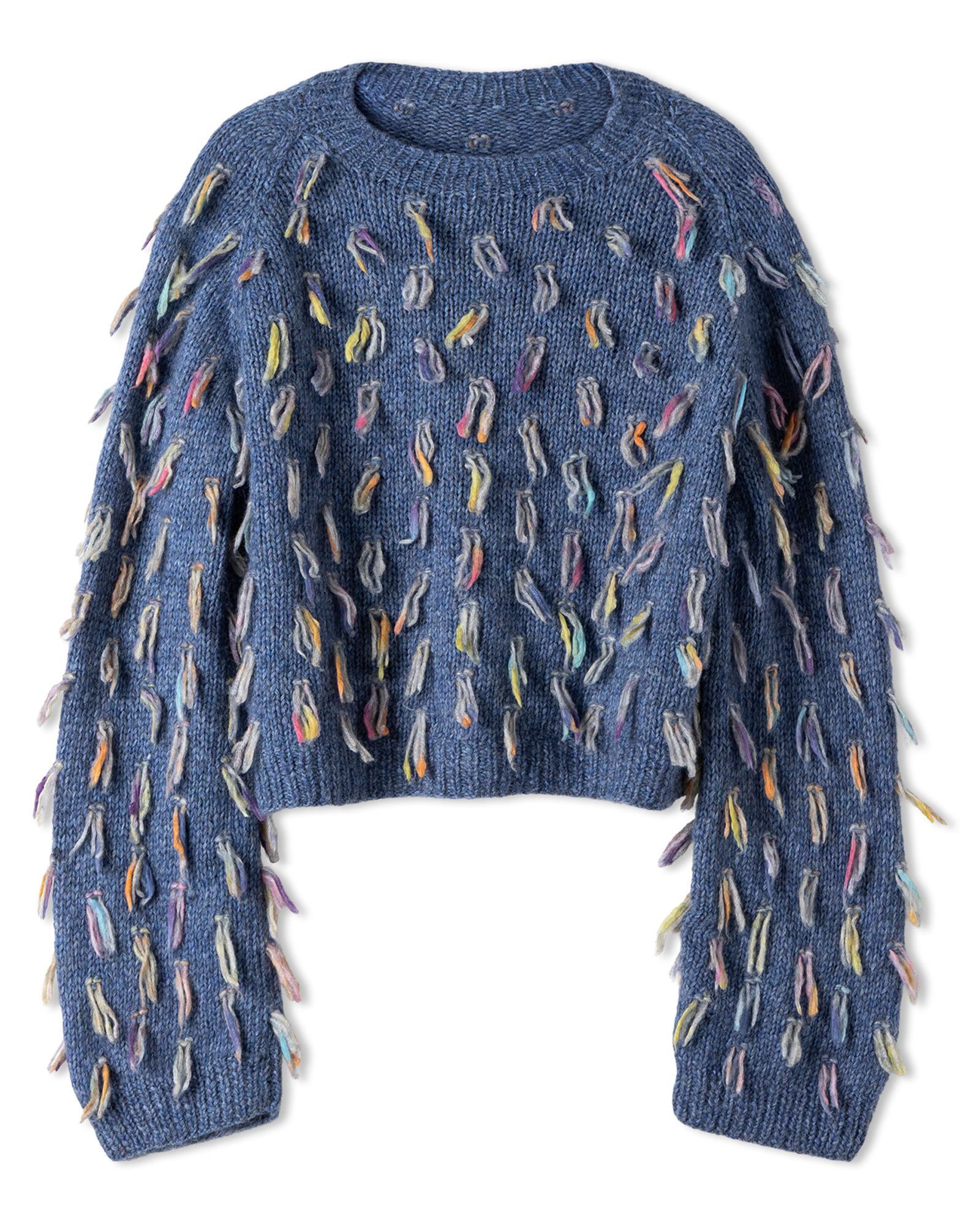 Strickset Pullover Mit Fransenmuster Aus Brigitte No. 2 Und Cassata Von Lana Grossa 2 Strickset Pullover Mit Fransenmuster Aus Brigitte No. 2 Und Cassata Von Lana Grossa – Bild 2
