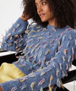 Strickset Pullover Mit Fransenmuster Aus Brigitte No. 2 Und Cassata Von Lana Grossa 5 Strickset Pullover Mit Fransenmuster Aus Brigitte No. 2 Und Cassata Von Lana Grossa – Bild 3