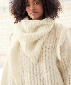 Strickset Dreieckstuch Im Halbpatent aus Mohair Di Gio von Lana Grossa