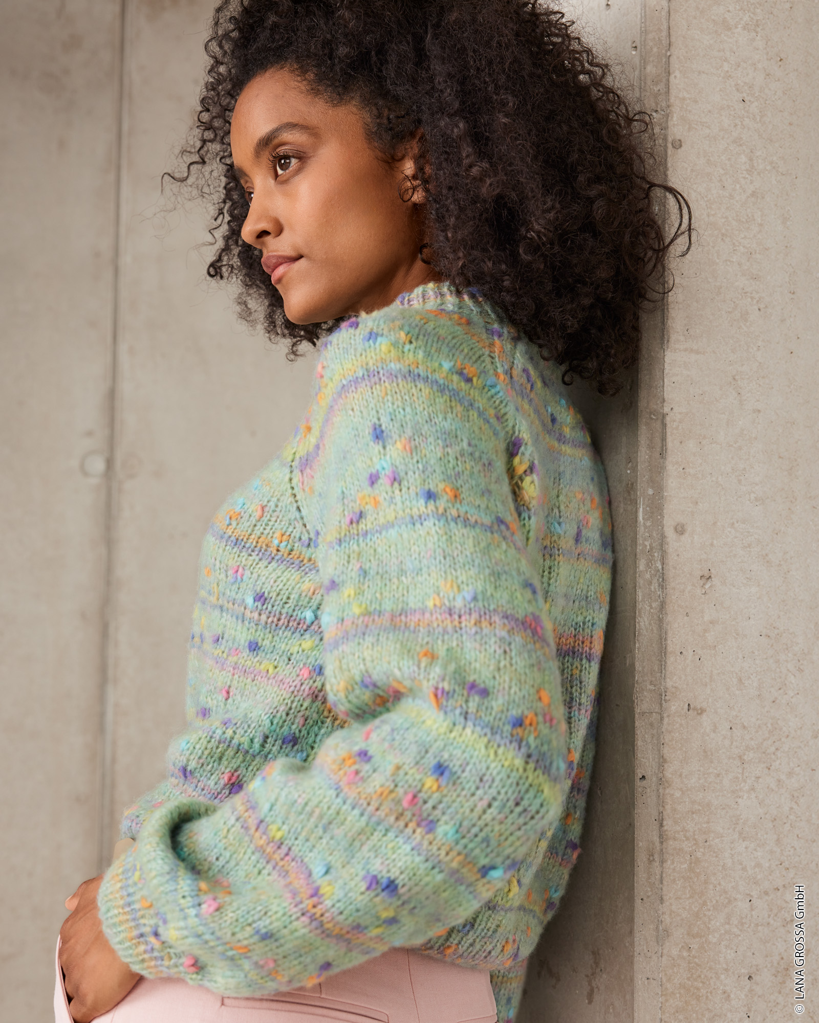 Strickset Raglanpullover Aus Cassata Von Lana Grossa 3 Strickset Raglanpullover Aus Cassata Von Lana Grossa – Bild 3