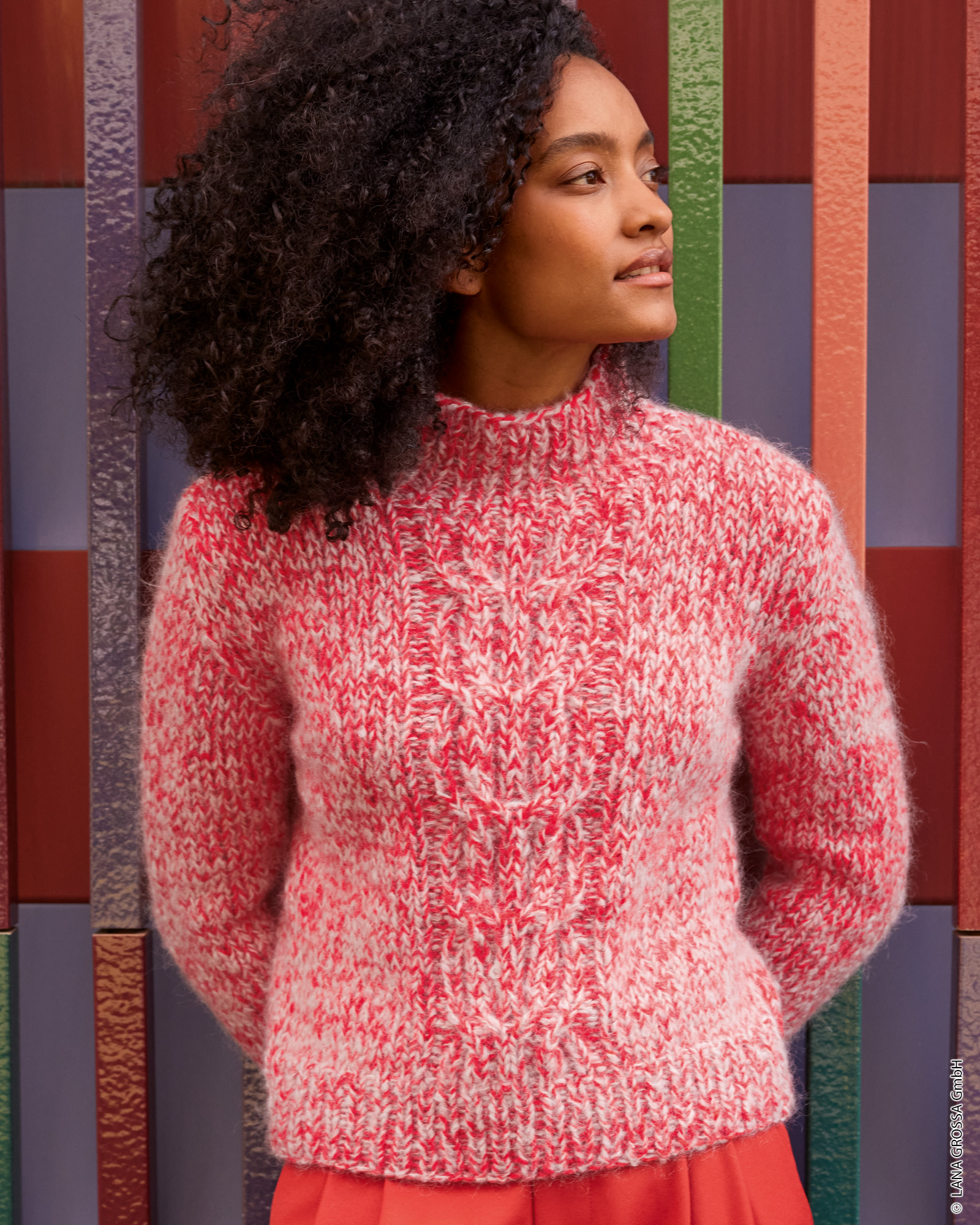 Strickset Pullover Mit Zopf Aus Brigitte No. 2 Und Mohair Moda Von Lana Grossa 1 Strickset Pullover Mit Zopf Aus Brigitte No. 2 Und Mohair Moda Von Lana Grossa