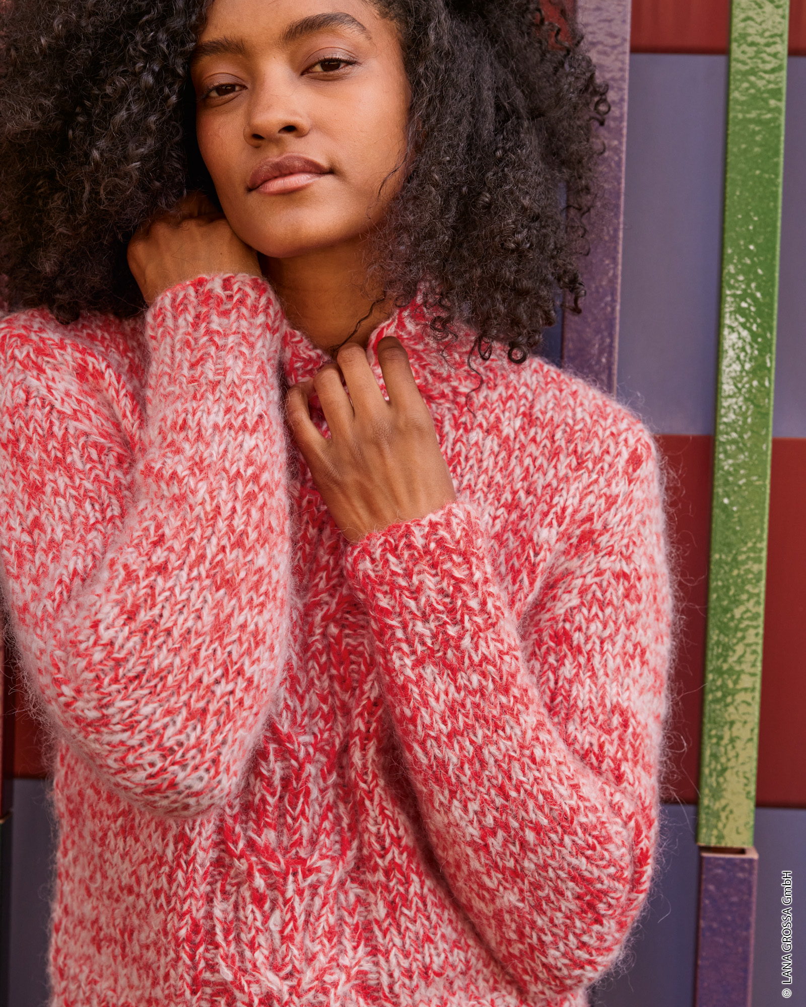 Strickset Pullover Mit Zopf Aus Brigitte No. 2 Und Mohair Moda Von Lana Grossa 3 Strickset Pullover Mit Zopf Aus Brigitte No. 2 Und Mohair Moda Von Lana Grossa – Bild 3