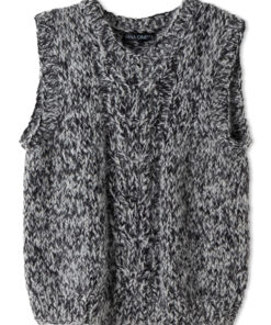 Strickset Slipover Mit Zopfmuster Aus Brigitte No. 2 Und Mohair Moda Von Lana Grossa 3 Strickset Slipover Mit Zopfmuster Aus Brigitte No. 2 Und Mohair Moda Von Lana Grossa – Bild 2