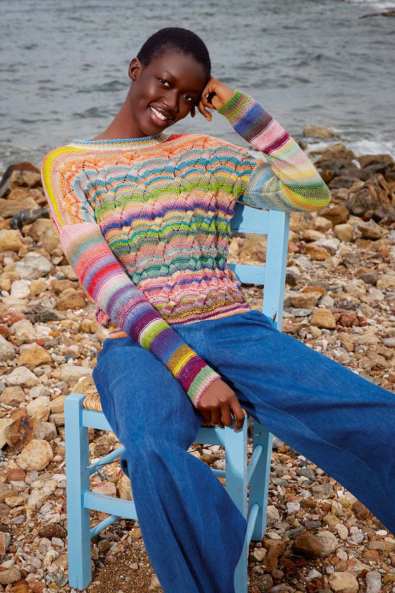 Strickset Pullover Aus Infinity Von Lang Yarns 2 Strickset Pullover Aus Infinity Von Lang Yarns – Bild 2