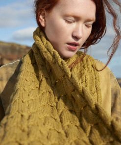 Strickset Schal Aus Donegal Woolen Spun Von Lang Yarns 4 Strickset Schal Aus Donegal Woolen Spun Von Lang Yarns – Bild 2