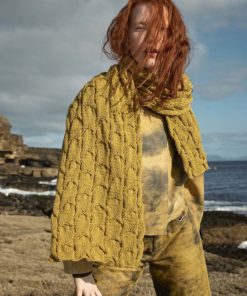 Strickset Schal Aus Donegal Woolen Spun Von Lang Yarns 5 Strickset Schal Aus Donegal Woolen Spun Von Lang Yarns – Bild 3