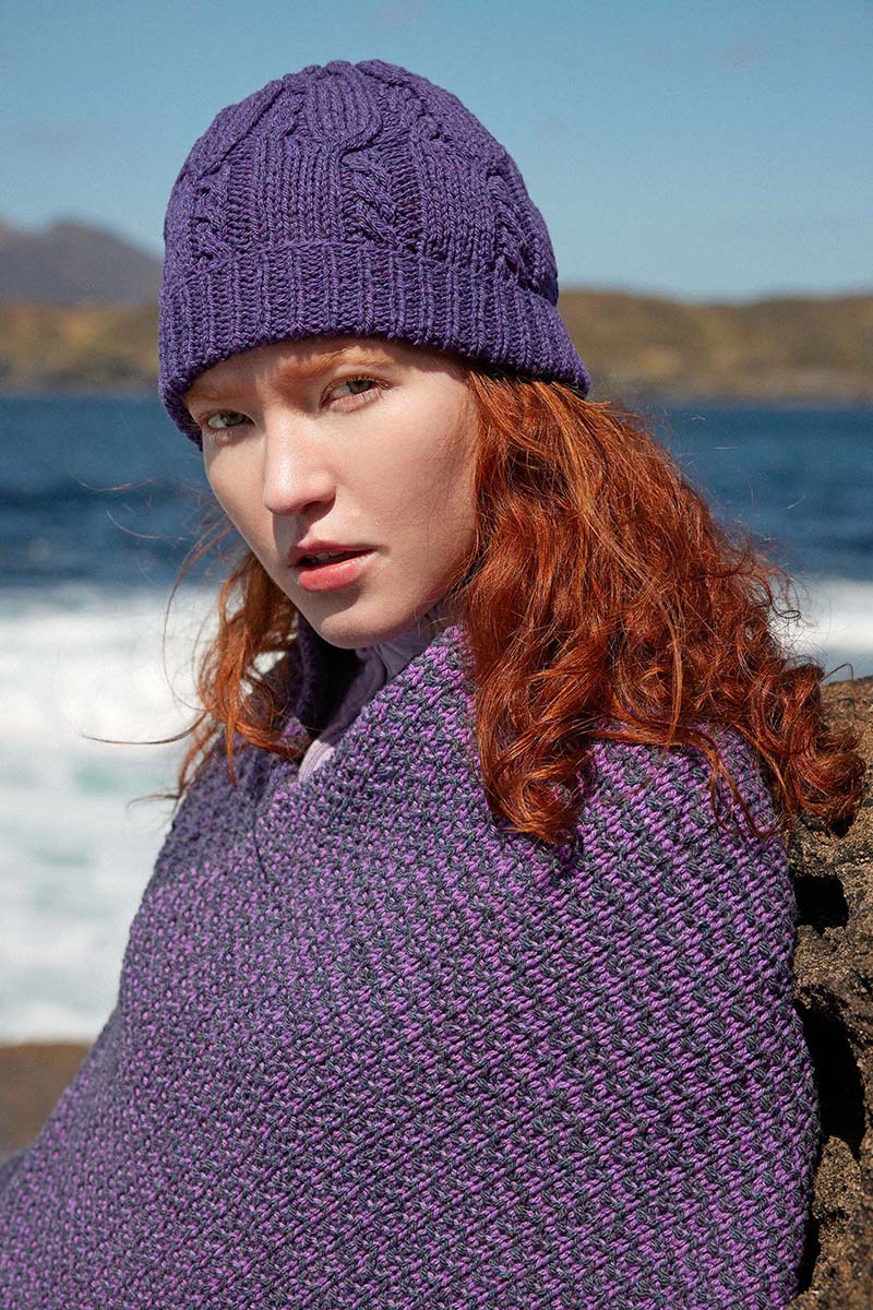 Strickset Mütze Aus Donegal Woolen Spun Von Lang Yarns 1 Strickset Mütze Aus Donegal Woolen Spun Von Lang Yarns