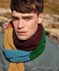 Strickset Schal Aus Donegal Woolen Spun Von Lang Yarns – Bild 3