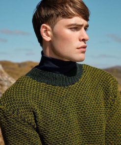 Strickset Herrenpullover Aus Donegal Woolen Spun Von Lang Yarns 5 Strickset Herrenpullover Aus Donegal Woolen Spun Von Lang Yarns – Bild 3