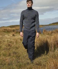 Strickset Herrenpullover Aus Donegal Woolen Spun Von Lang Yarns 4 Strickset Herrenpullover Aus Donegal Woolen Spun Von Lang Yarns – Bild 2