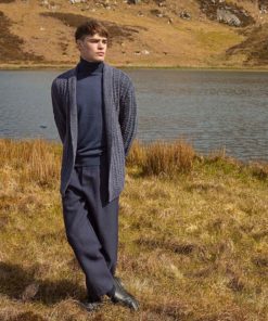 Strickset Herrenstrickjacke aus Donegal Woolen Spun von Lang Yarns