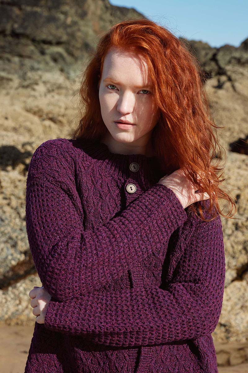 Strickset Jacke Unisex Aus Donegal Woolen Spun Von Lang Yarns 3 Strickset Jacke Unisex Aus Donegal Woolen Spun Von Lang Yarns – Bild 3
