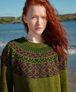 Strickset Pullover Top Down Aus Donegal Woolen Spun Von Lang Yarns 6 Strickset Pullover Top Down Aus Donegal Woolen Spun Von Lang Yarns – Bild 3