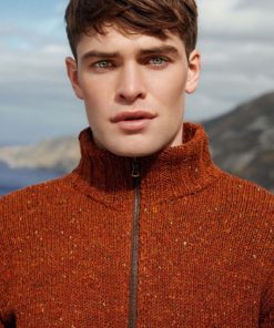 Strickset Herrenjacke Aus Donegal Tweed+ Von Lang Yarns – Bild 2