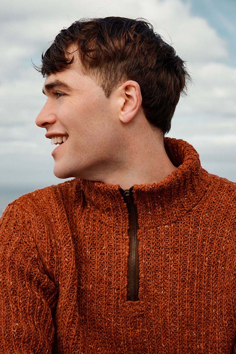 Strickset Pullover Aus Donegal Tweed+ Von Lang Yarns 2 Strickset Pullover Aus Donegal Tweed+ Von Lang Yarns – Bild 2