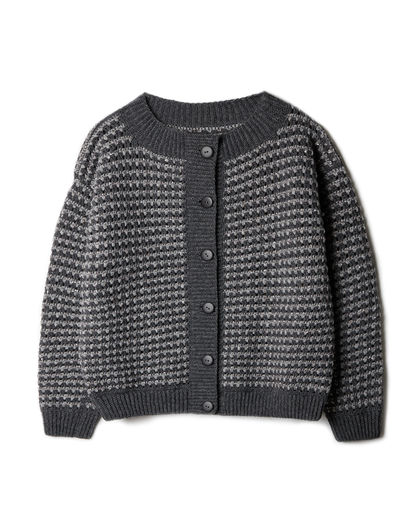 Strickset Jacke Mit Karo-Lochmuster Aus Cashmere 16 Fine Und Glamour Von Lana Grossa 2 Strickset Jacke Mit Karo-Lochmuster Aus Cashmere 16 Fine Und Glamour Von Lana Grossa – Bild 2
