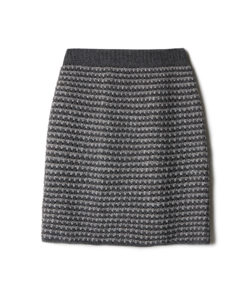 Strickset Rock Mit Karo-Lochmuster Aus Cashmere 16 Fine Und Glamour Von Lana Grossa – Bild 2